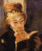 Auguste renoir Woman Reading oil on canvas